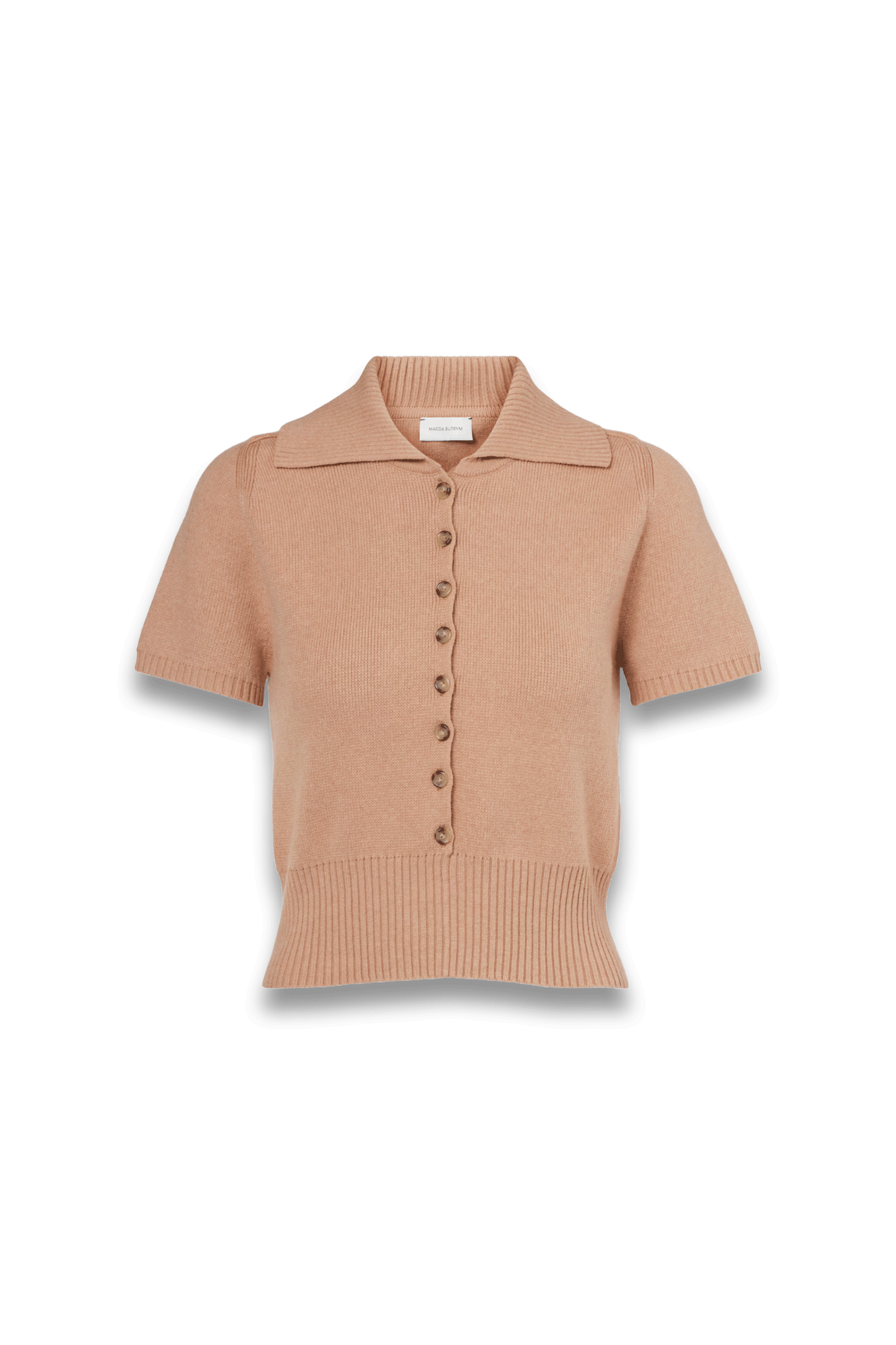 Knitted Cotton-Blend Top