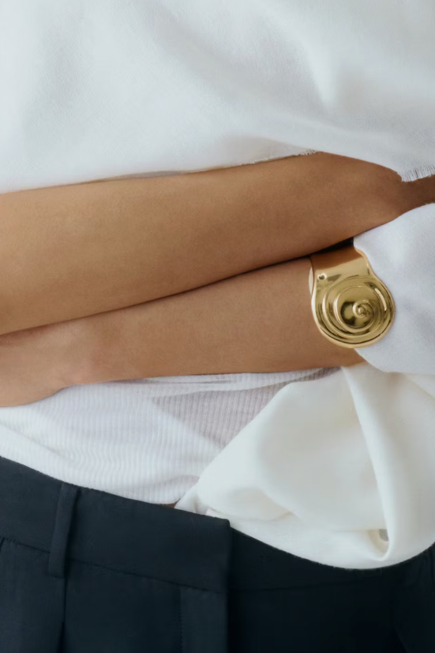 Spiral Rigid Bracelet