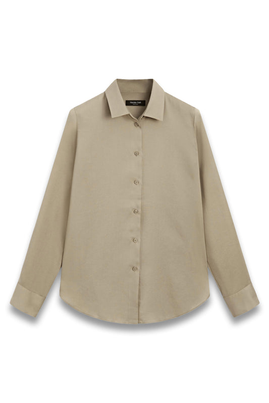 Flowing Shirt With Collar