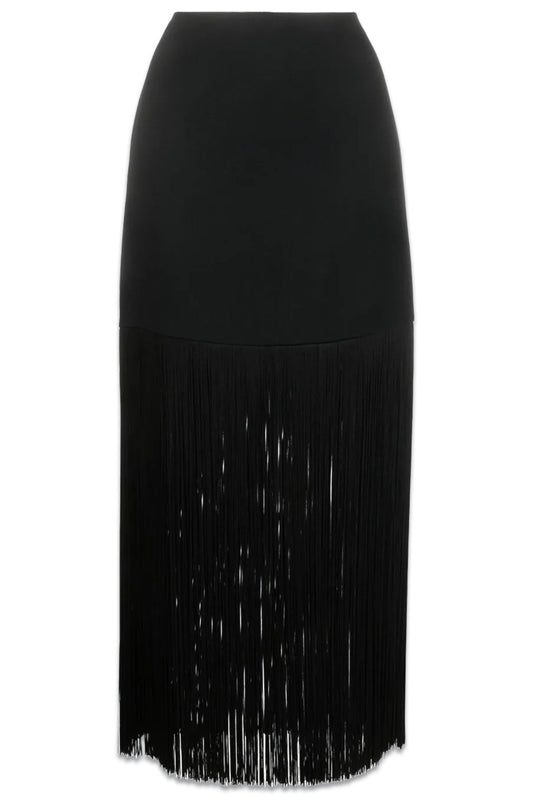 Fringed Long Skirt