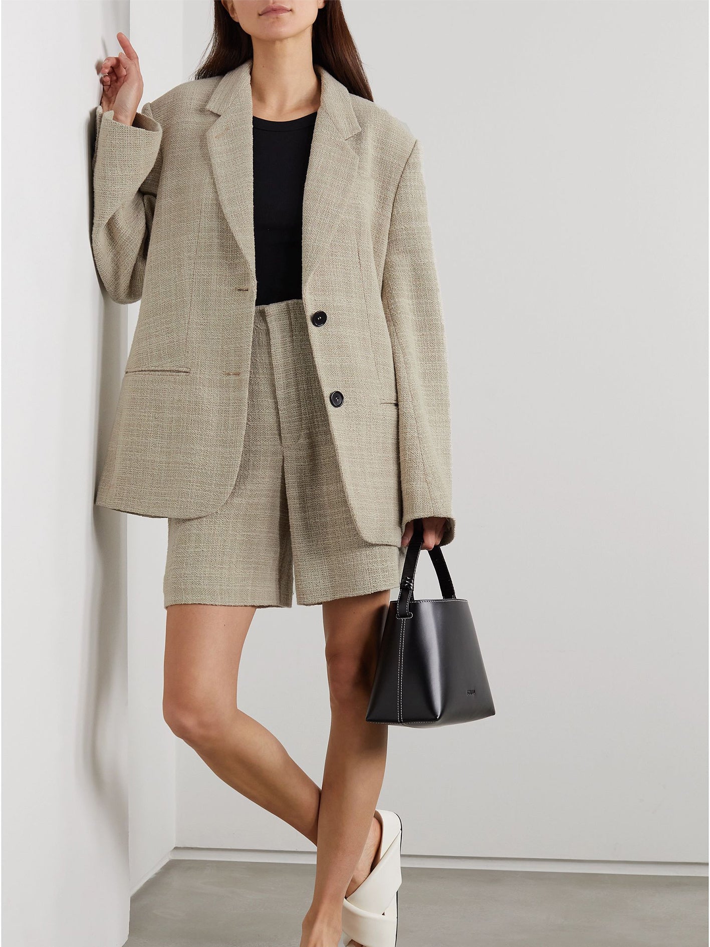Rosettan Cotton-Blend Blazer