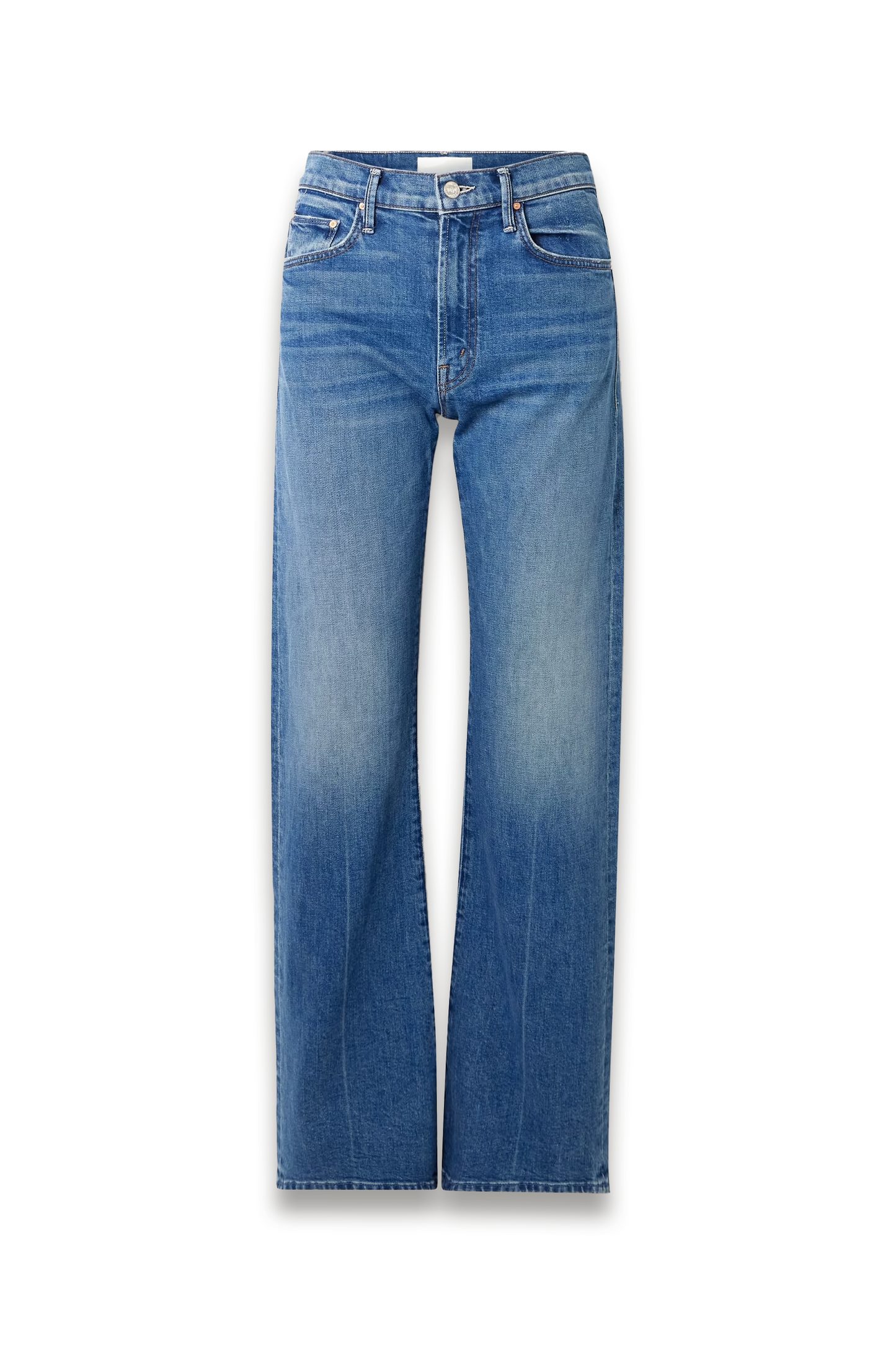 Lasso Sneak Mid-rise Straight-leg Jeans