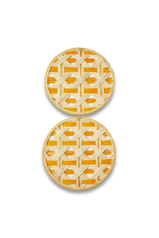 Set of Two Napoli Iraca Placemats