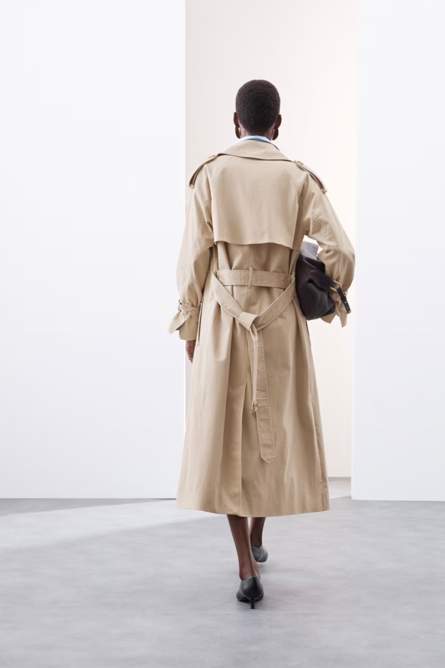 Cotton Rich Longline Trench Coat