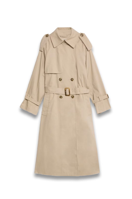 Cotton Rich Longline Trench Coat