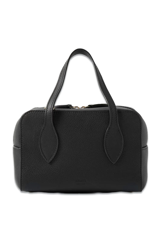 Maeve Small Textured-Leather Tote