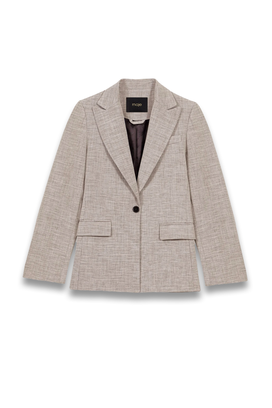 Belted Suit Jacket