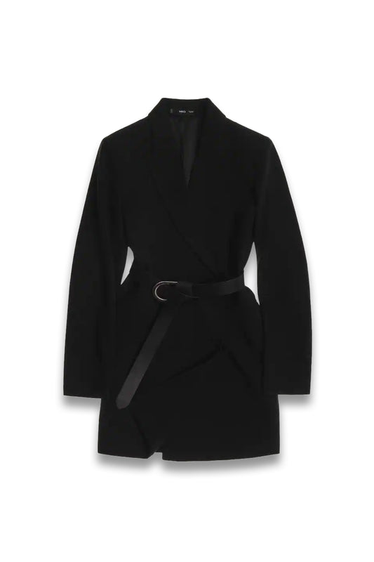 Belted Blazer Dress