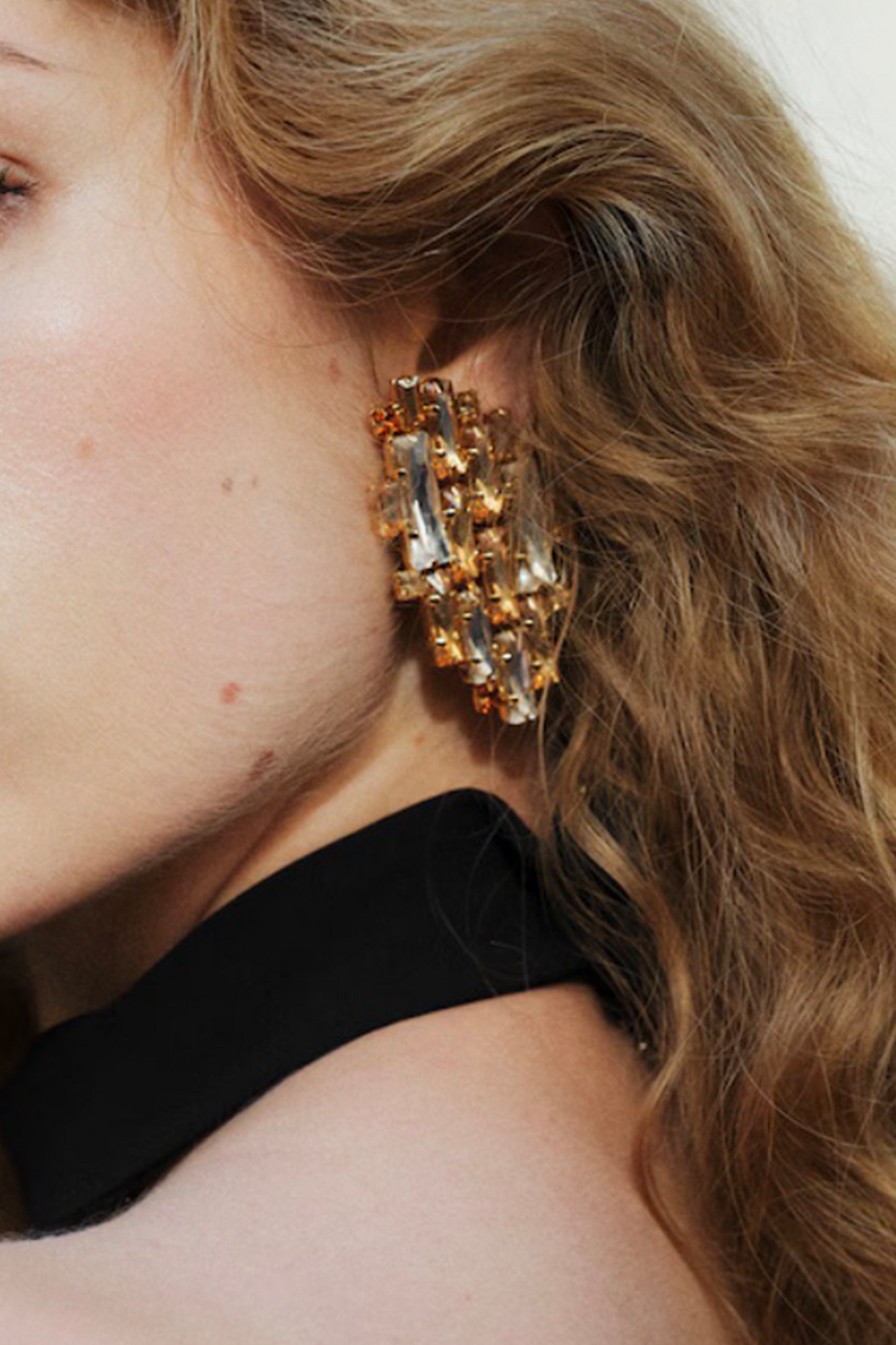 Combined Crystal Earrings