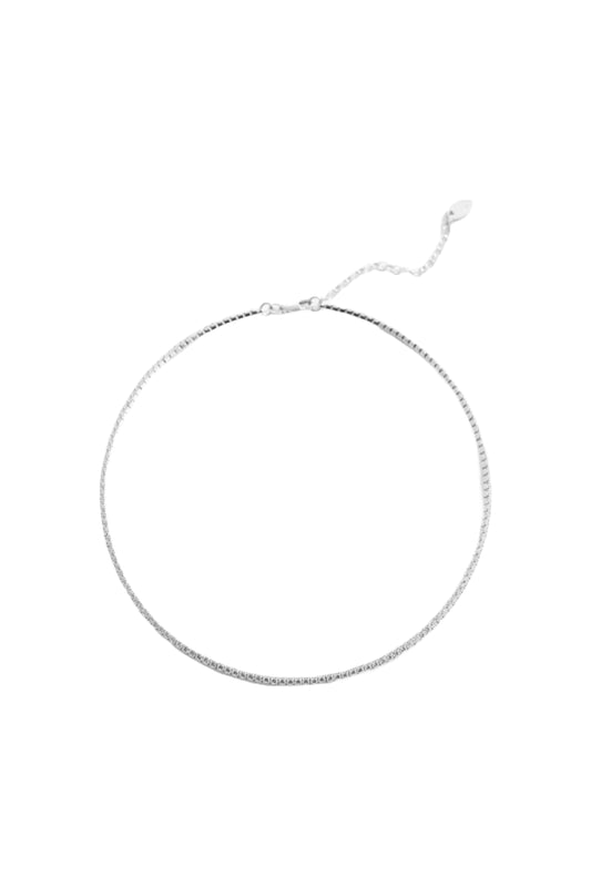 Faceted Crystal Necklace