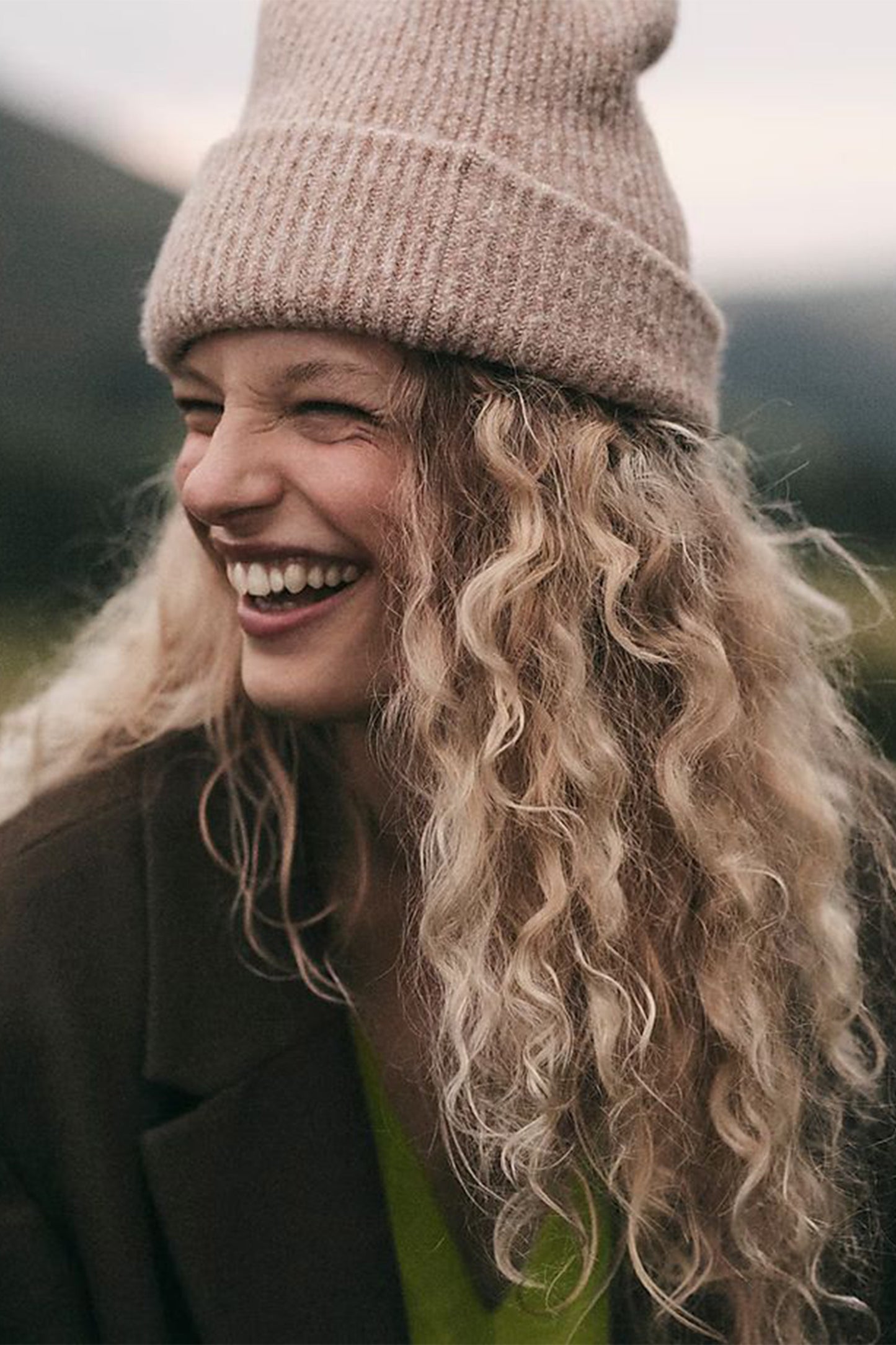 Marled beanie in Supersoft yarn