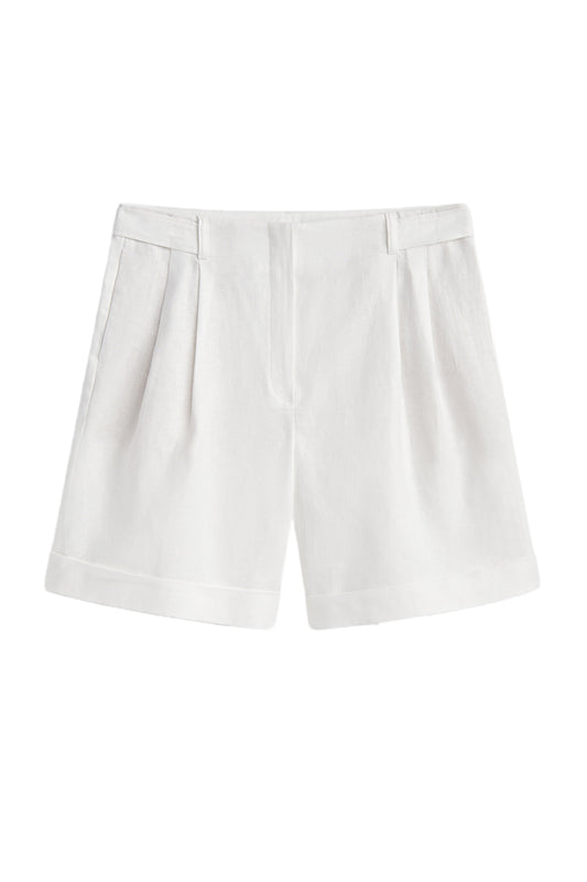 100% Linen Bermuda Shorts