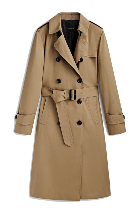 Trench Coat With Belt