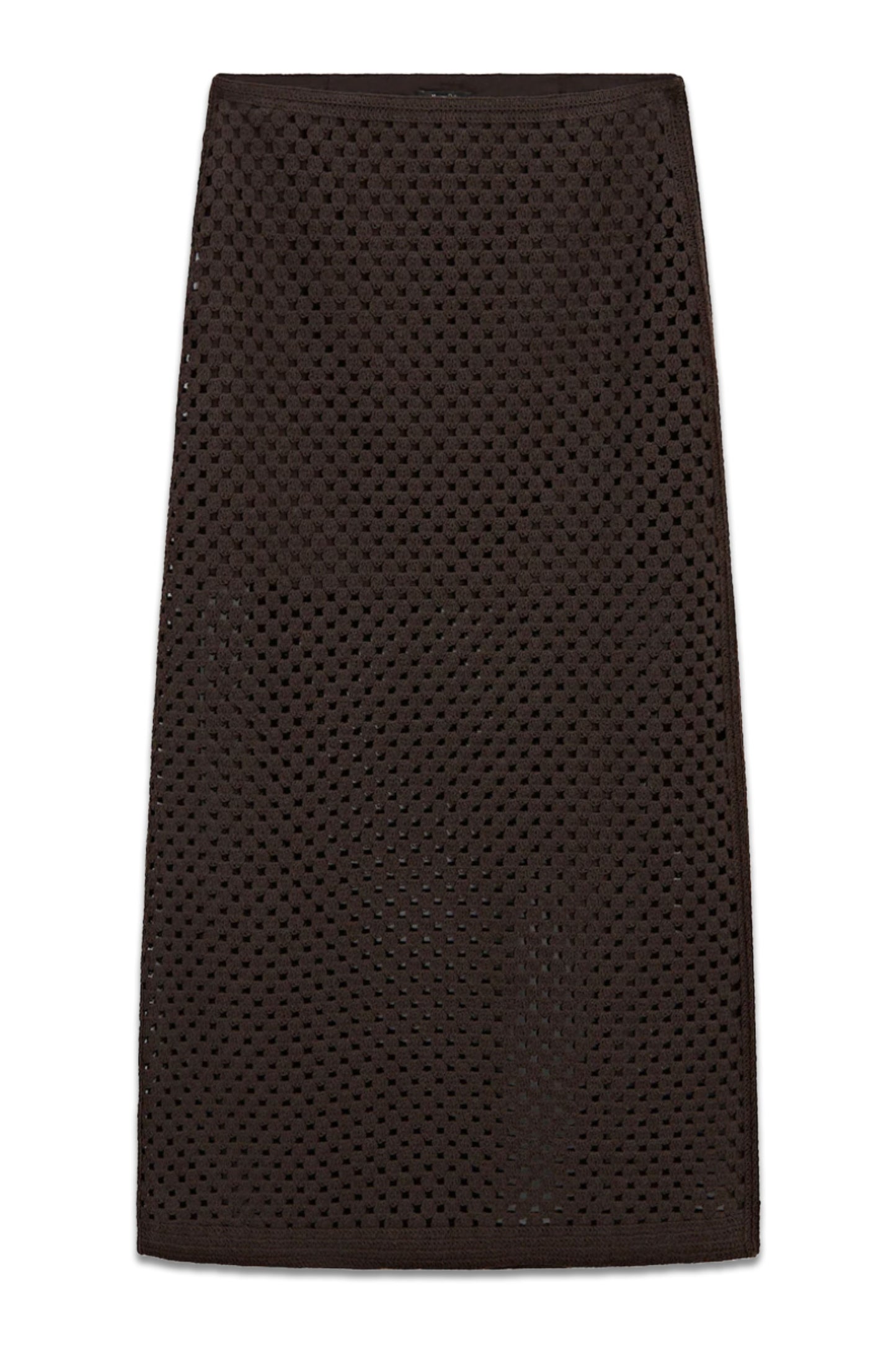 Cotton Blend Crochet Skirt