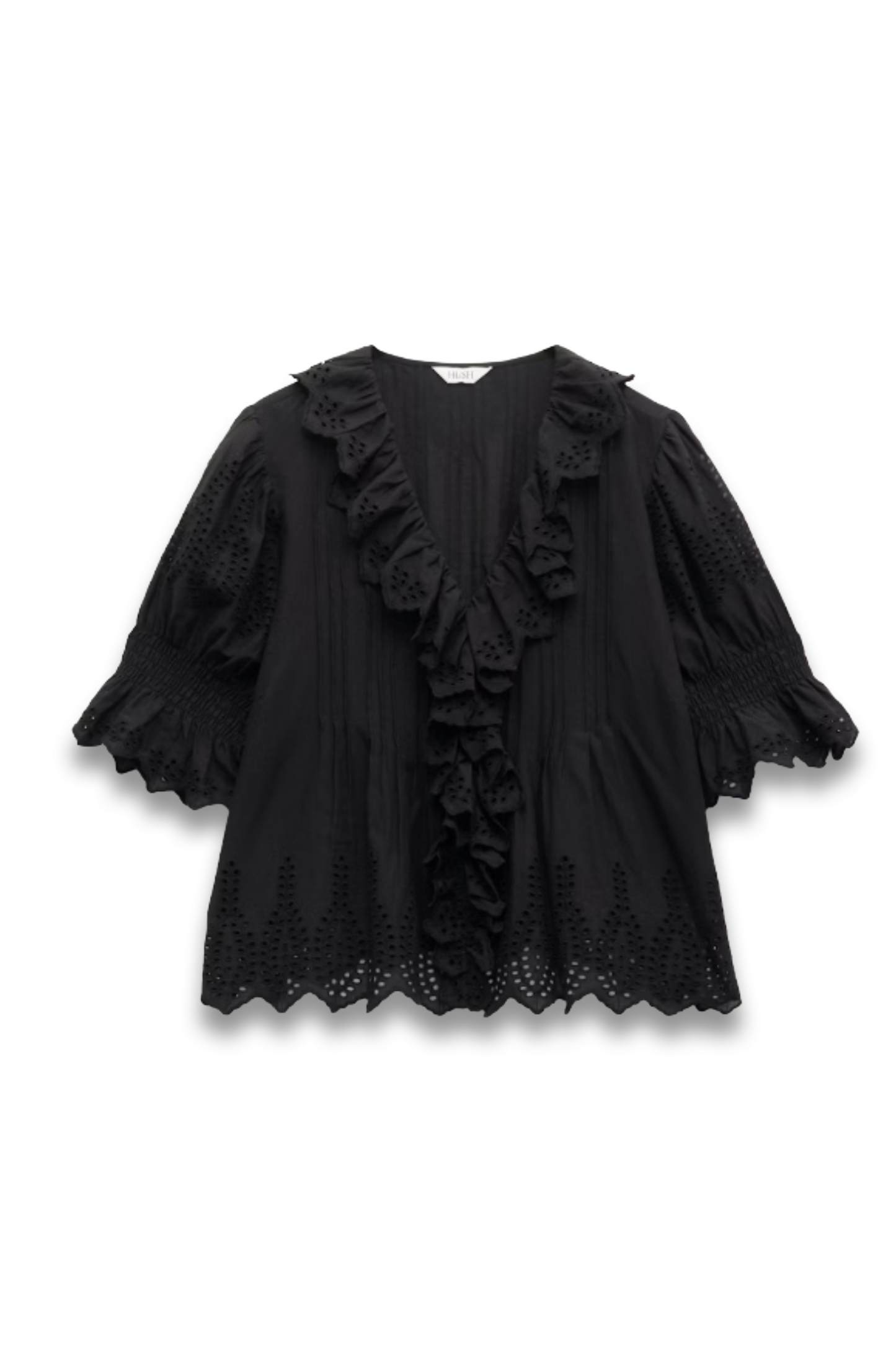 Koa Cotton Broderie Blouse