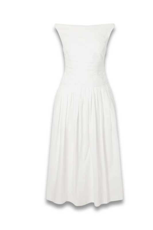 Zora Cotton-poplin Midi Dress