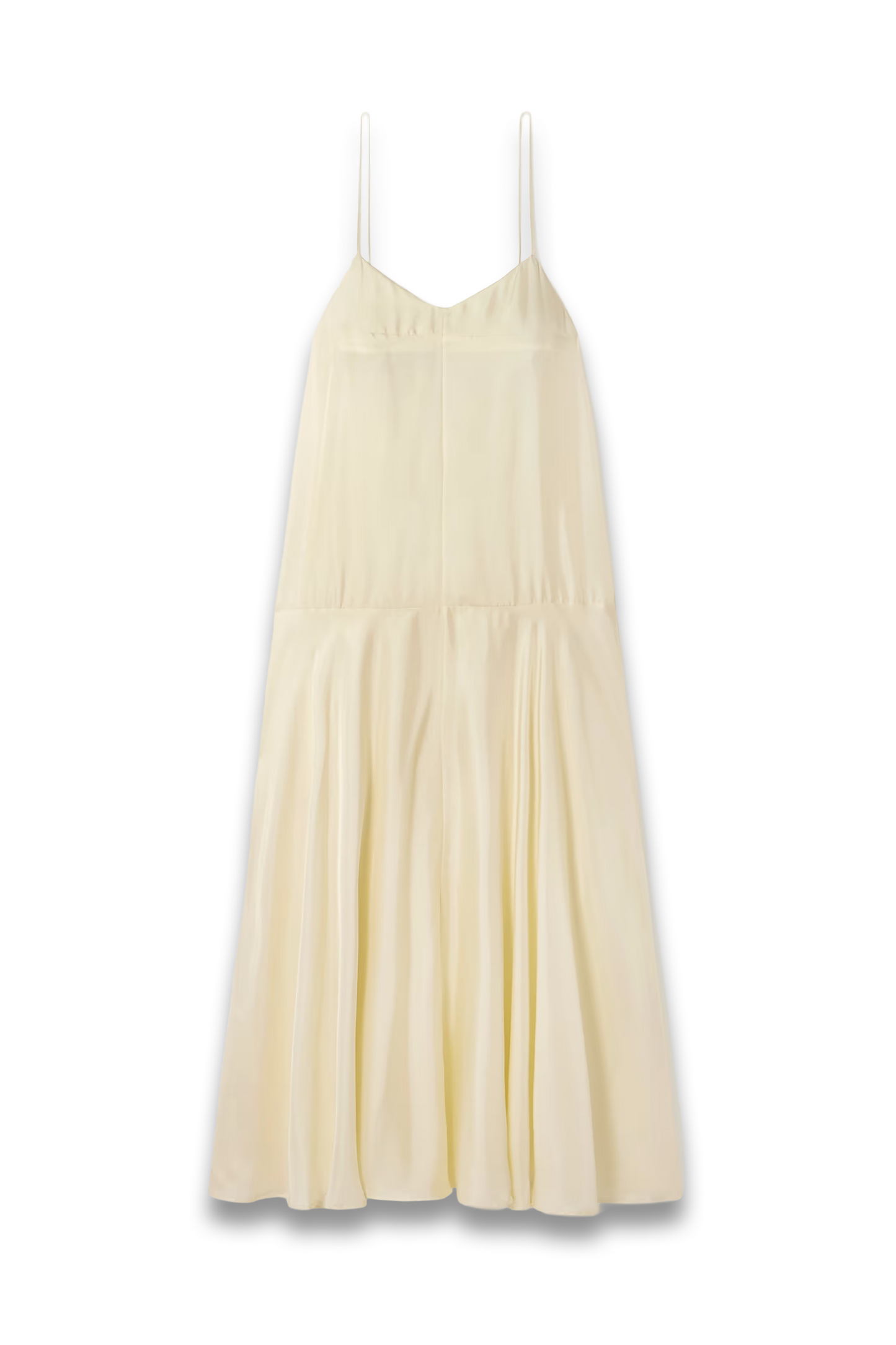St. Agni Silk-twill maxi dress
