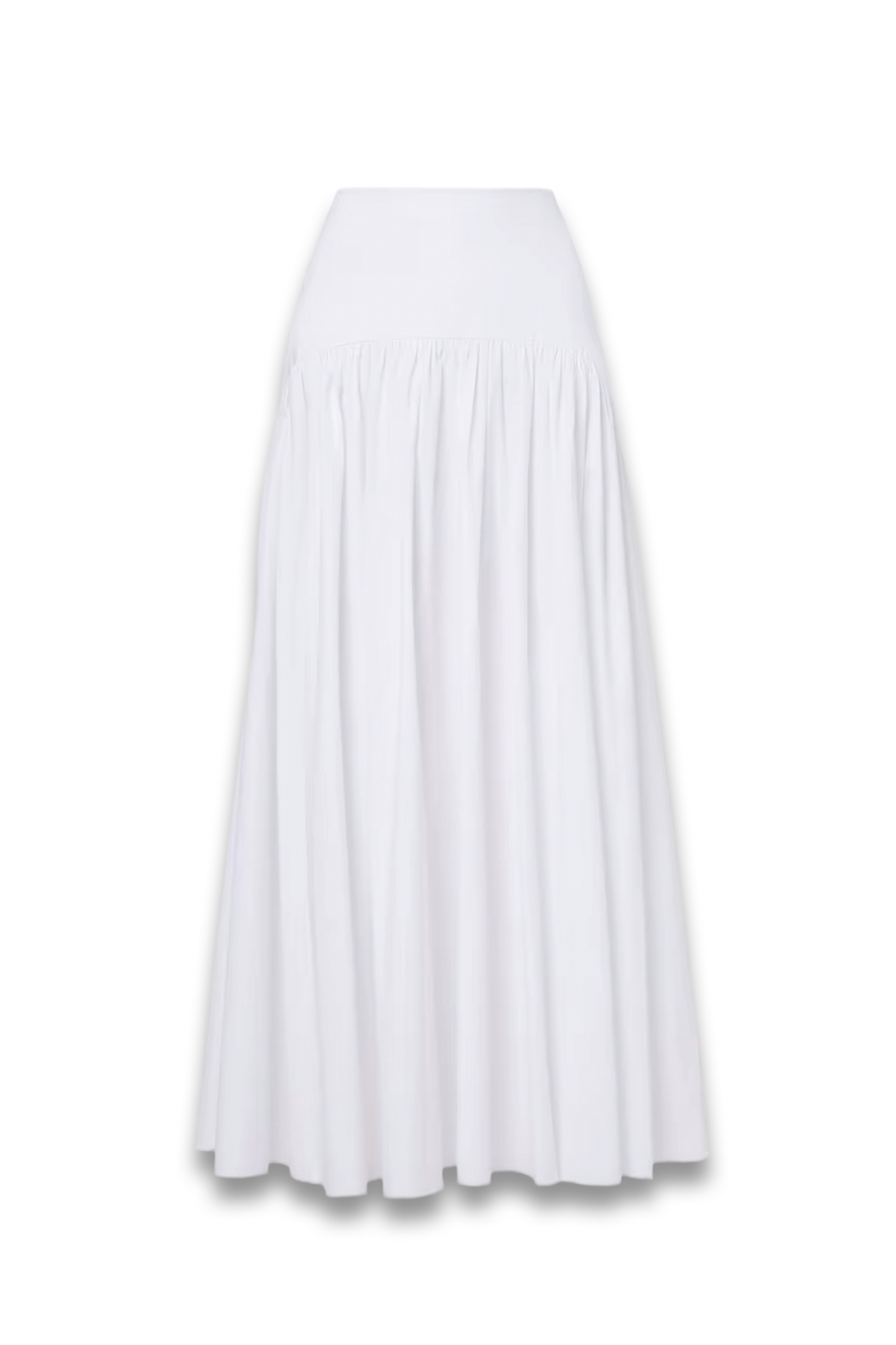 Procida Cotton Poplin Maxi Skirt