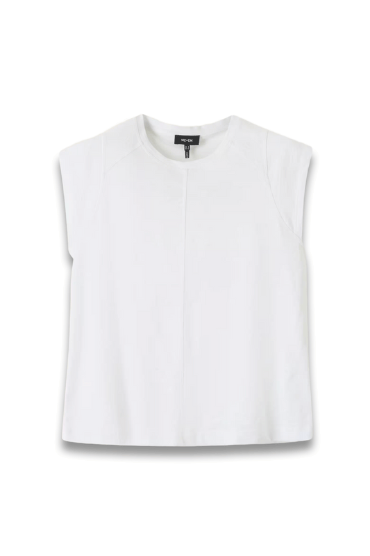 Cap Sleeve Crew Neck Swing Tee
