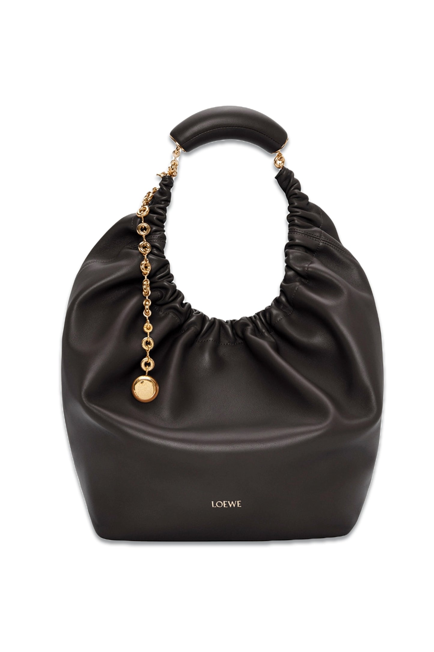 Medium Squeeze Bag in Nappa Lambskin