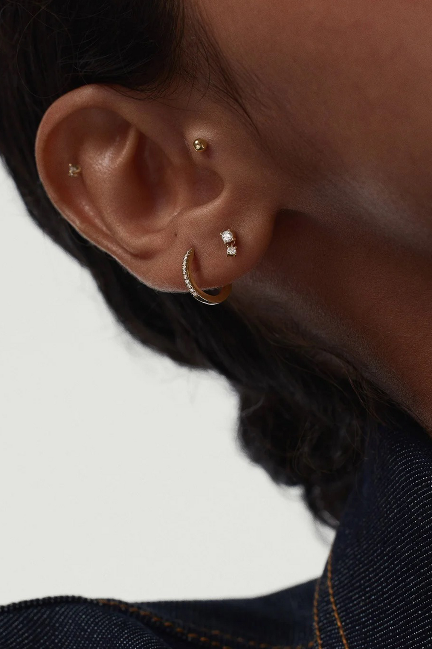Diamond Droplet Stud