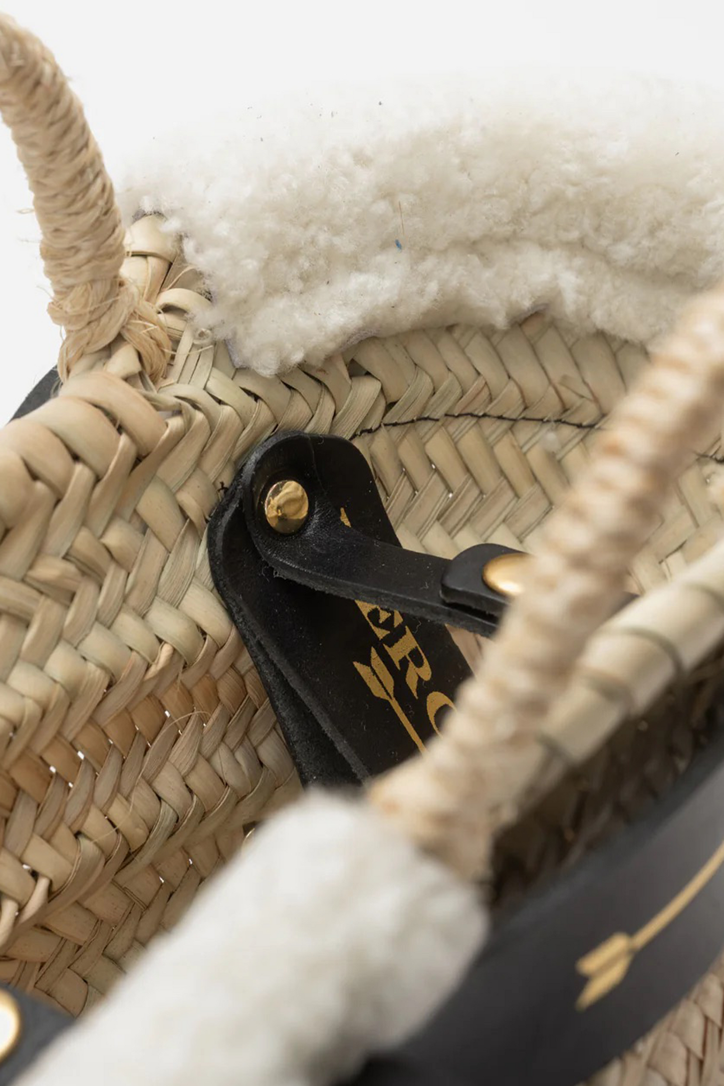 Shearling Basket Large