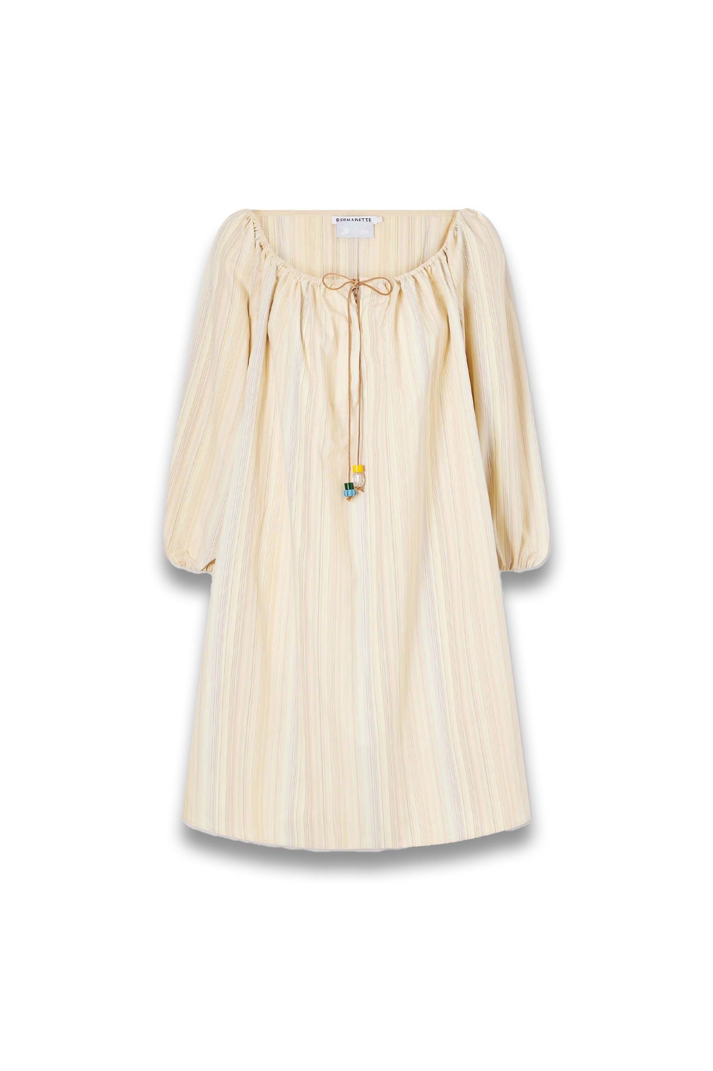 Bonnie striped cotton mini dress