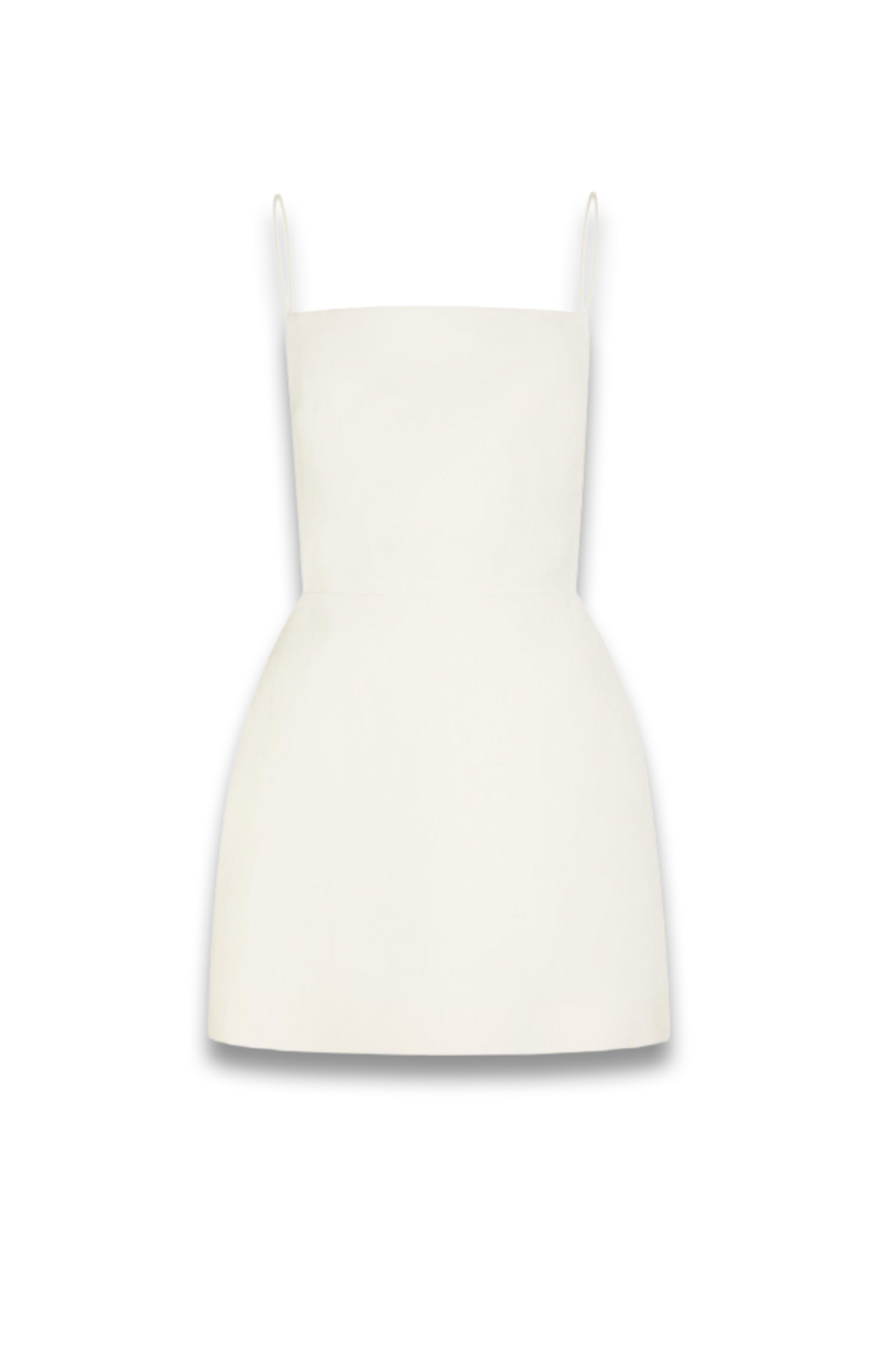 Henrietta Open-Back Canvas Mini Dress