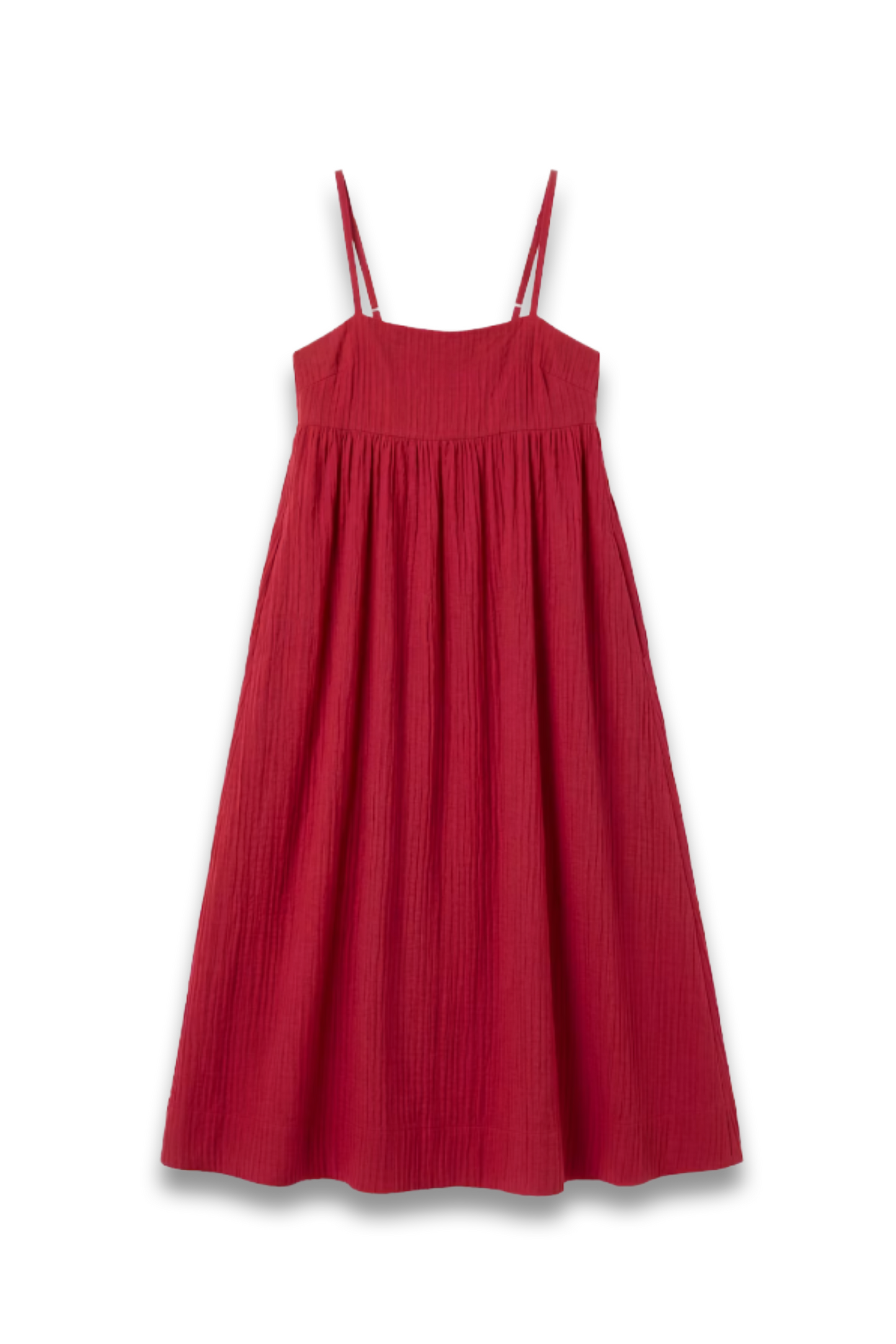 Nami Crinkle Strappy Maxi Dress