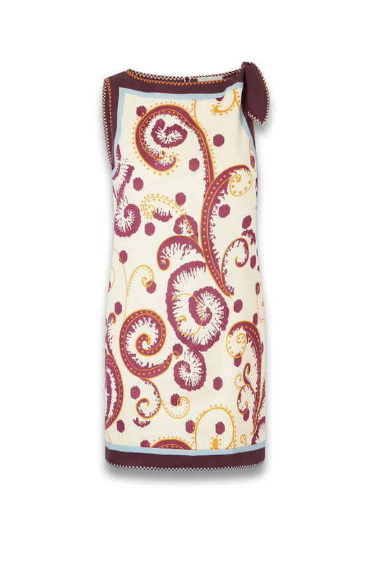 Wilson Floral-Print Linen and Silk-Blend Twill Mini Dress