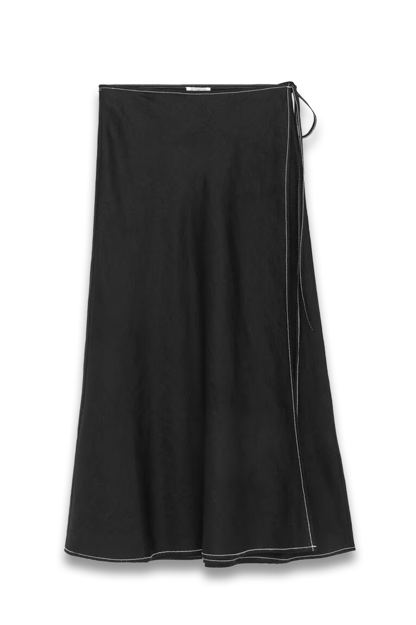 Linen Wrap Skirt