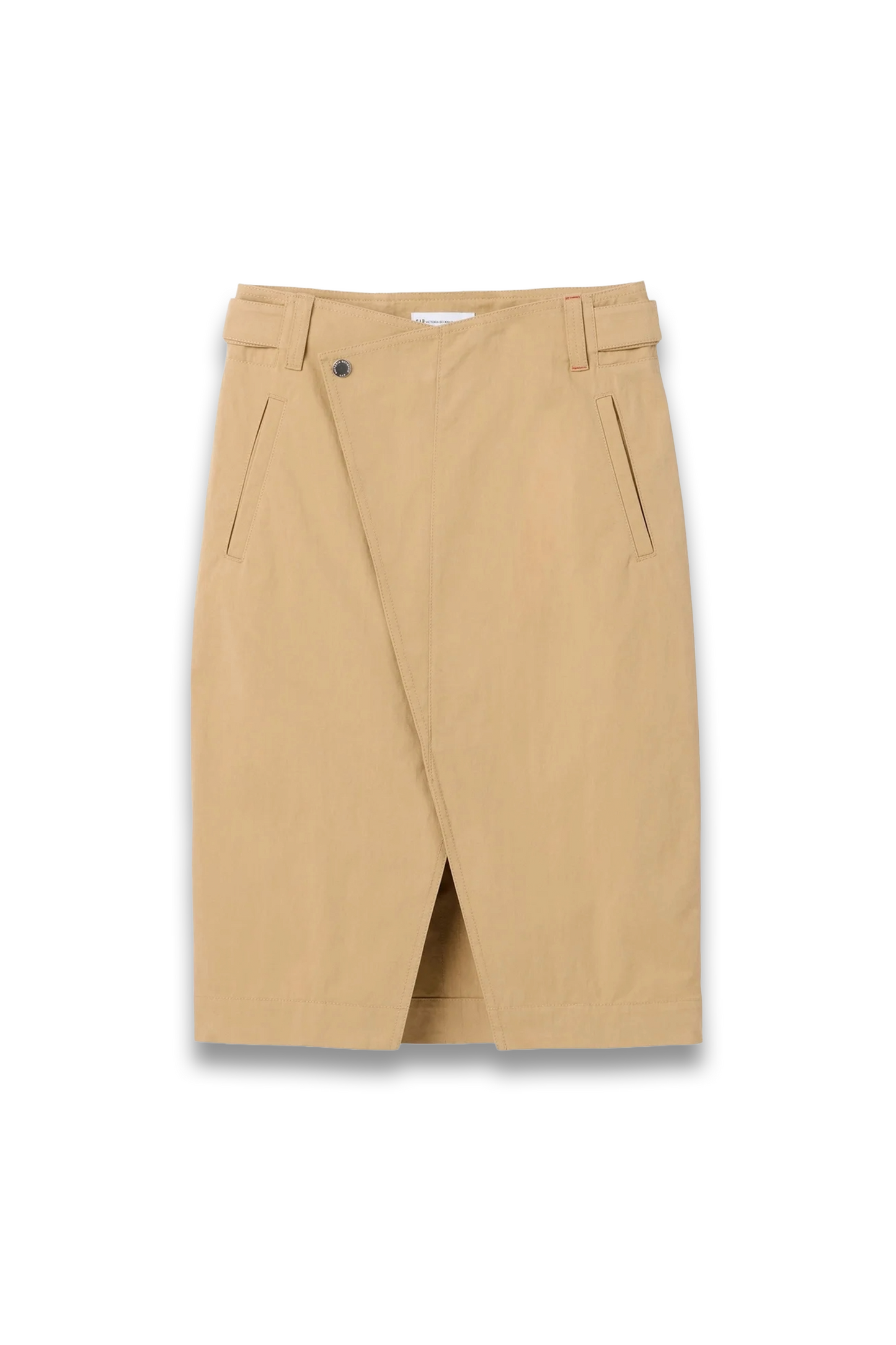 Beige Cargo Skirt
