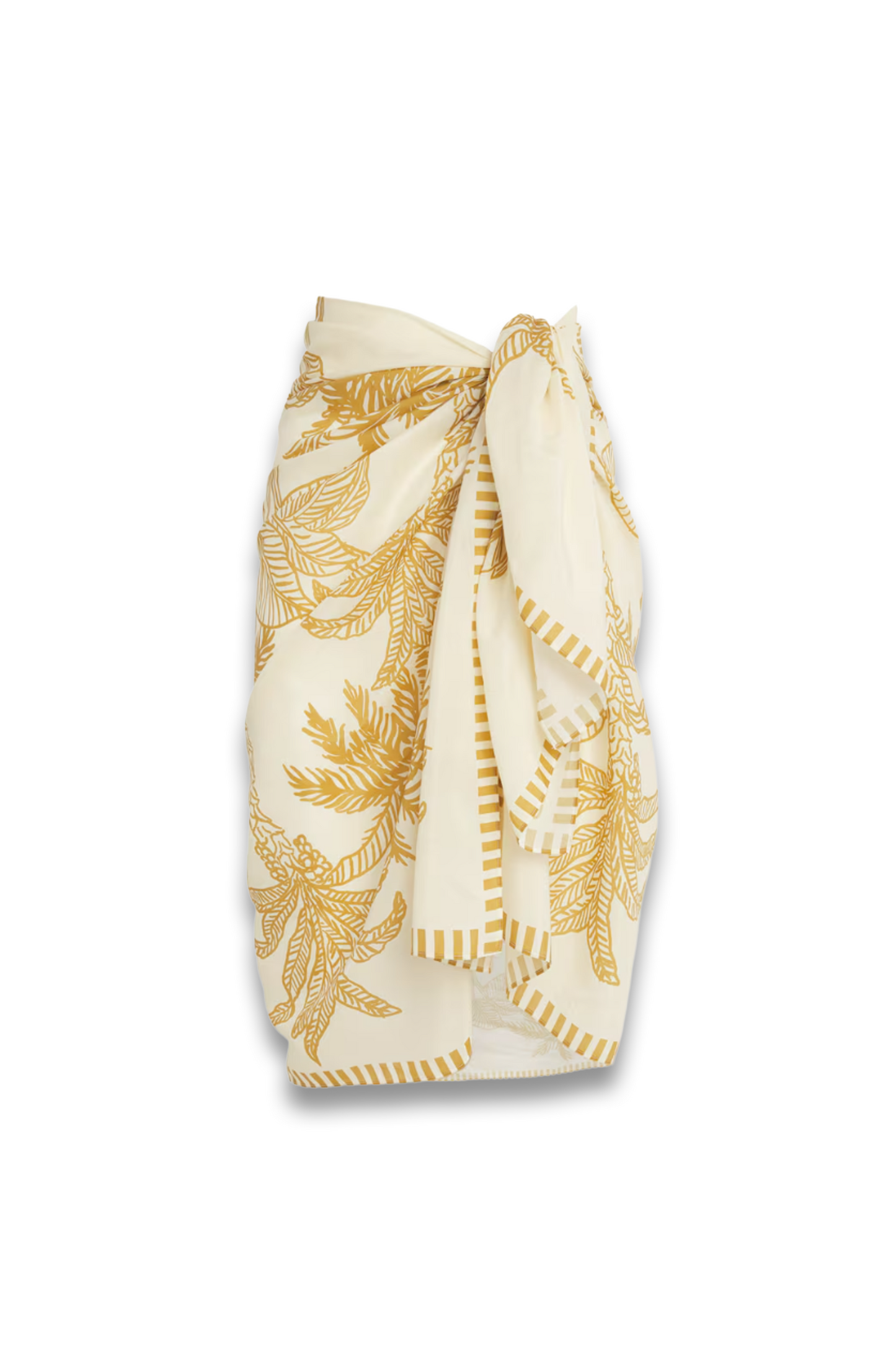 Cotton-Silk Printed Sarong