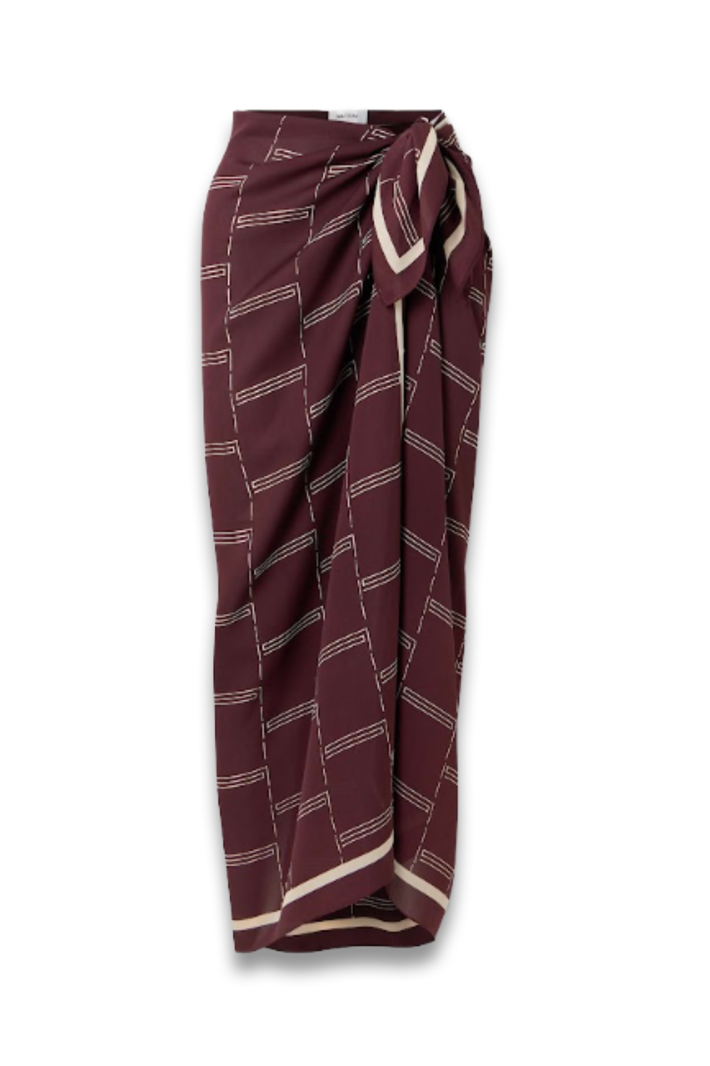 Printed Silk-Georgette Pareo