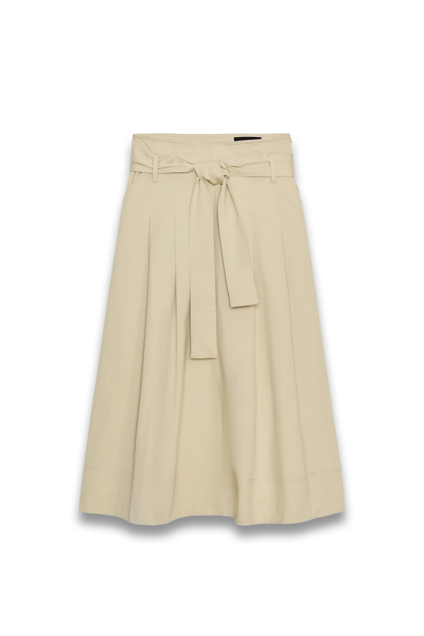 ZW Collection Belted Midi Skirt