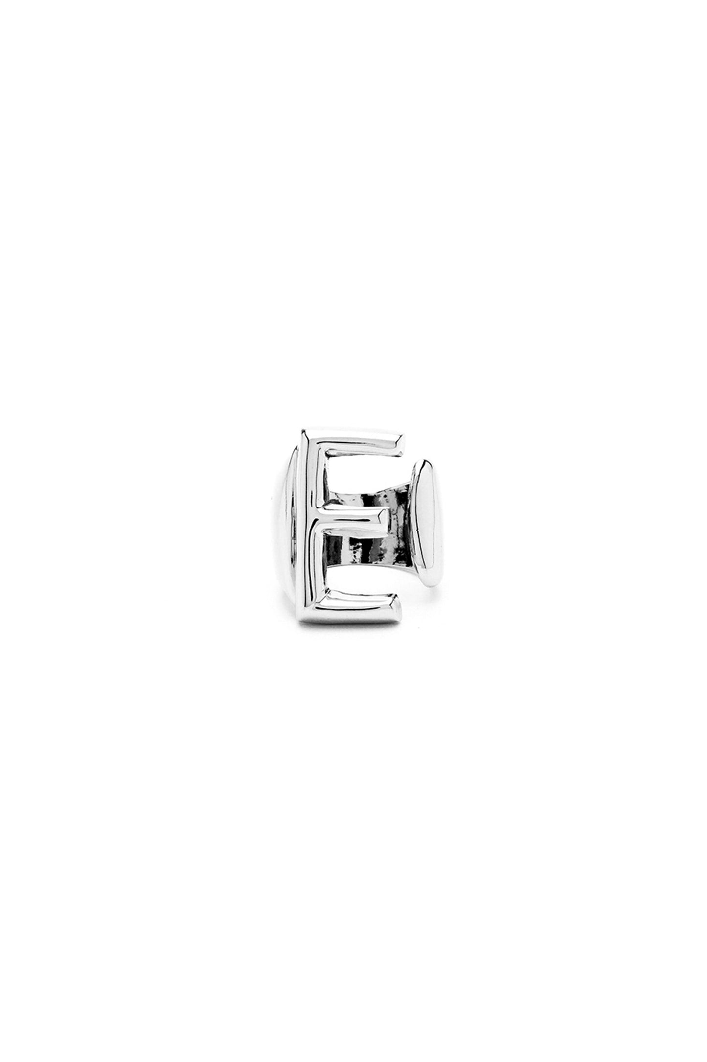 Silver Mini Alphabet Letter Ring