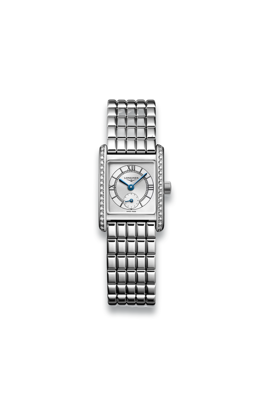 Mini Dolcevita With Sunray Silver Dial & Stainless Steel Strap