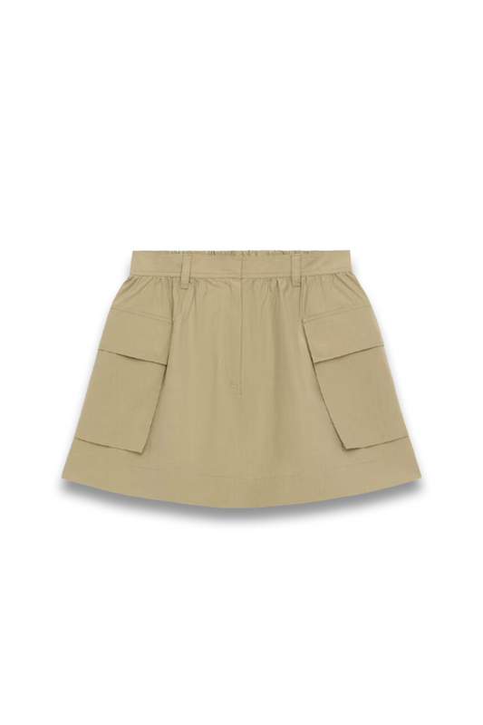 Cotton Utility Skirt