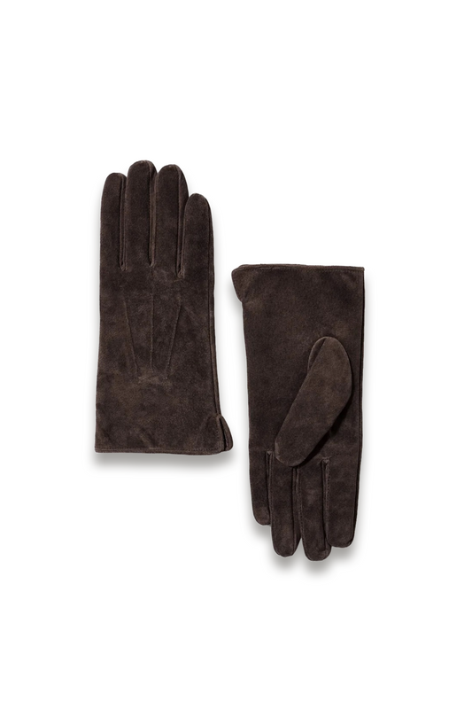 Brown Suede Gloves
