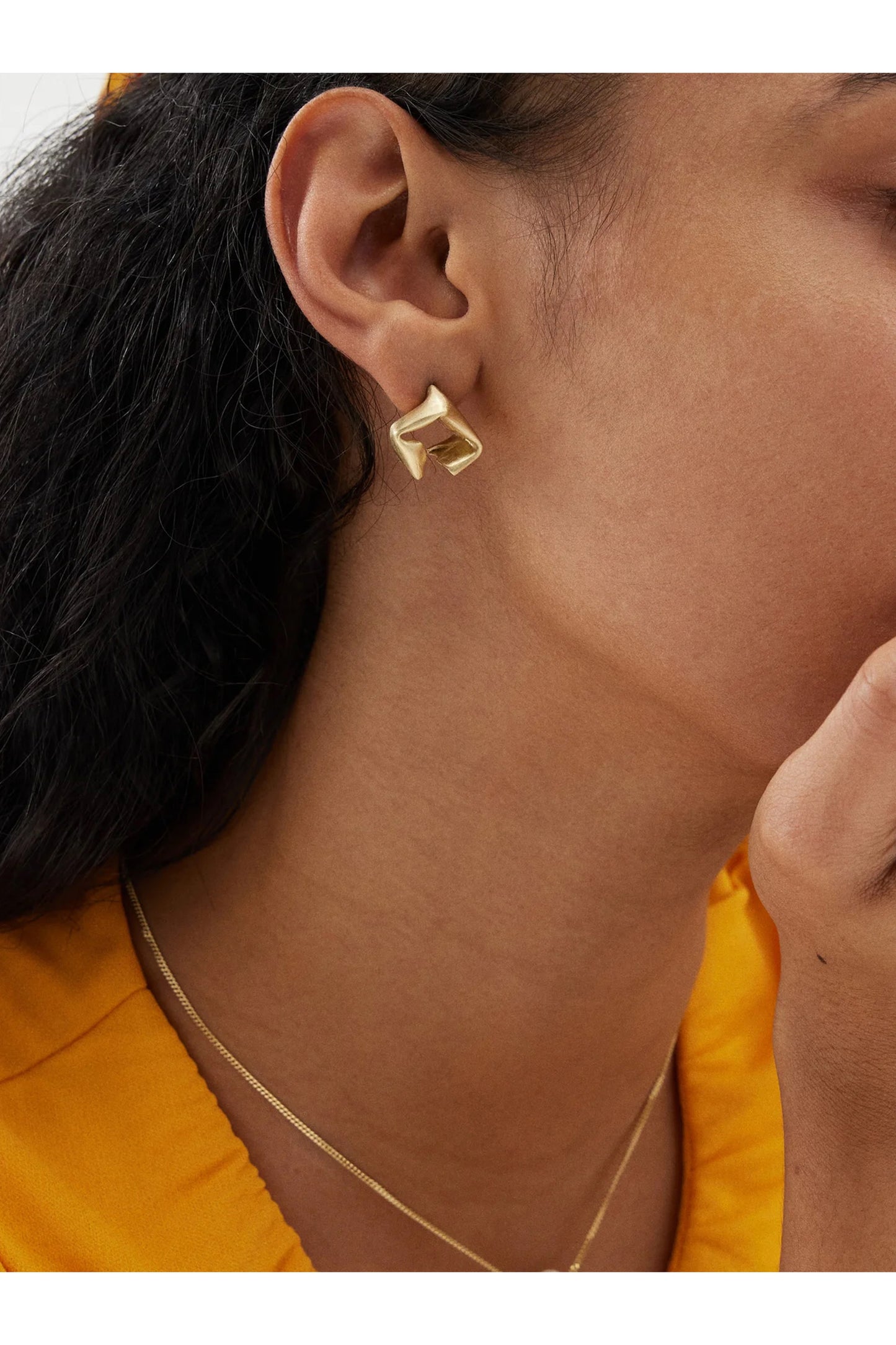 Mismatched 14kt Recycled Gold-vermeil Earrings