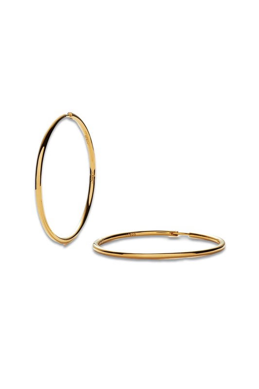 Classic Oversized Hoop Earrings