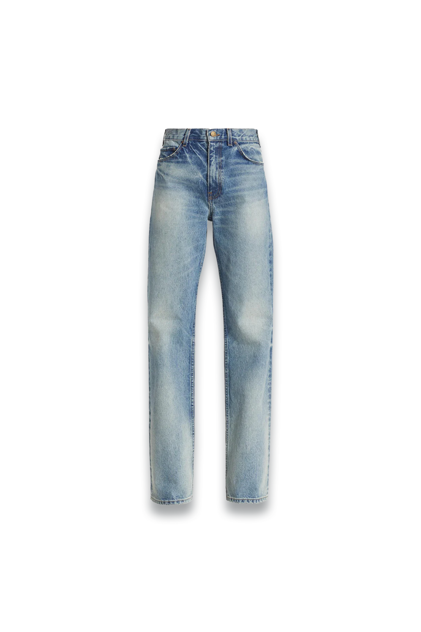 Mitchell Mid-Rise Straight Jeans