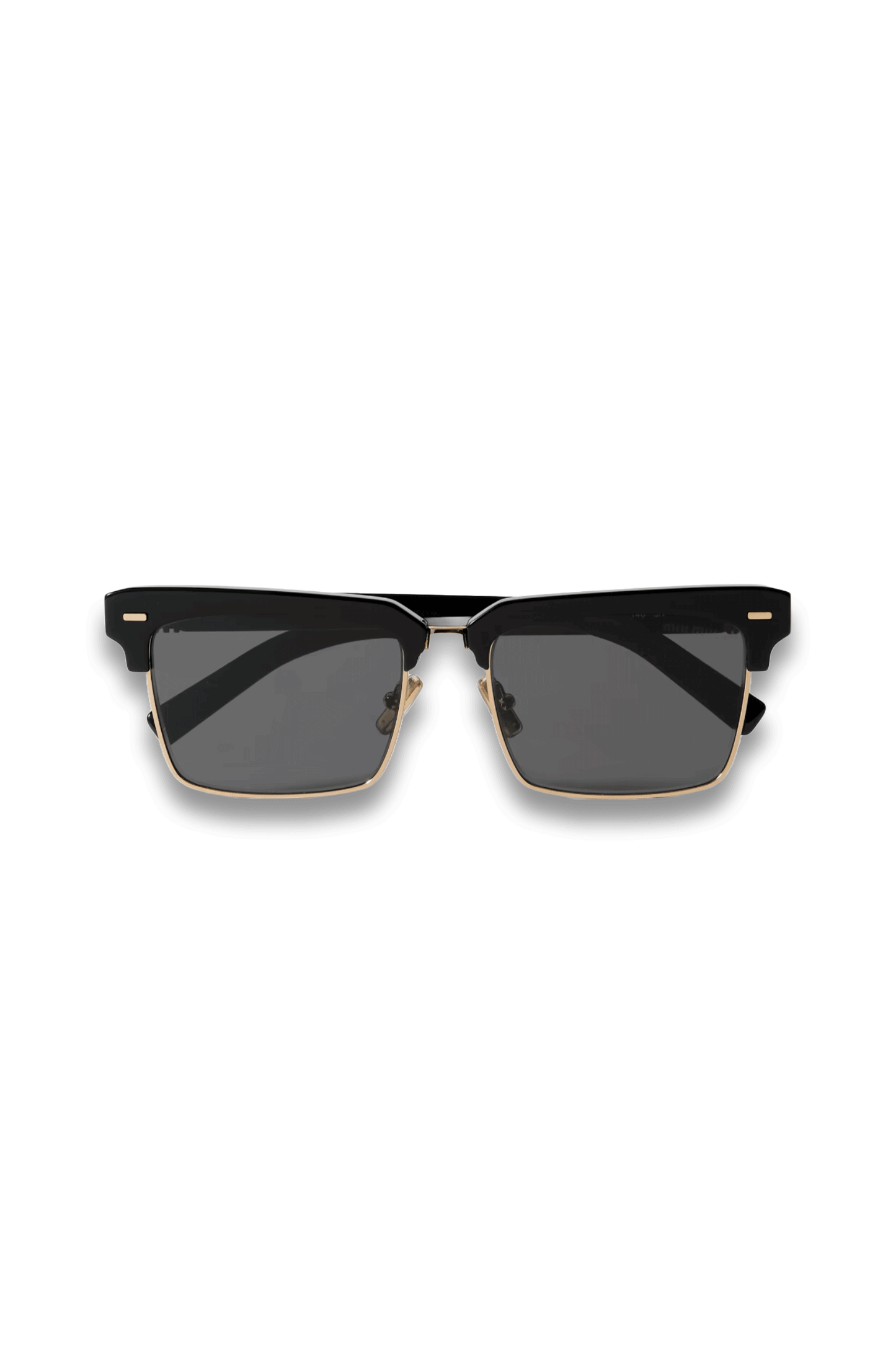 Square-Frame Acetate And Gold-Tone Sunglasses