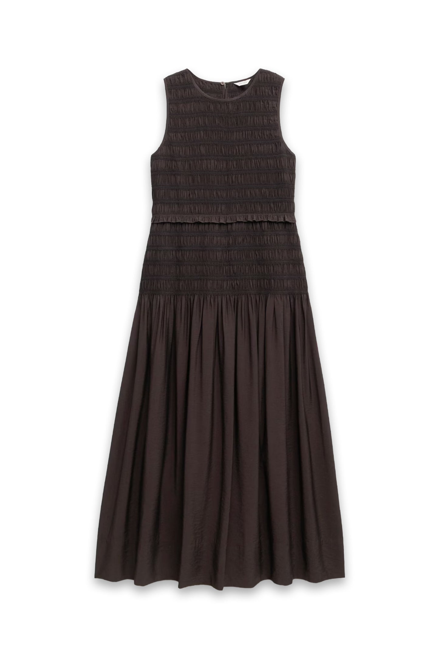 Kensie Shirred Maxi Dress