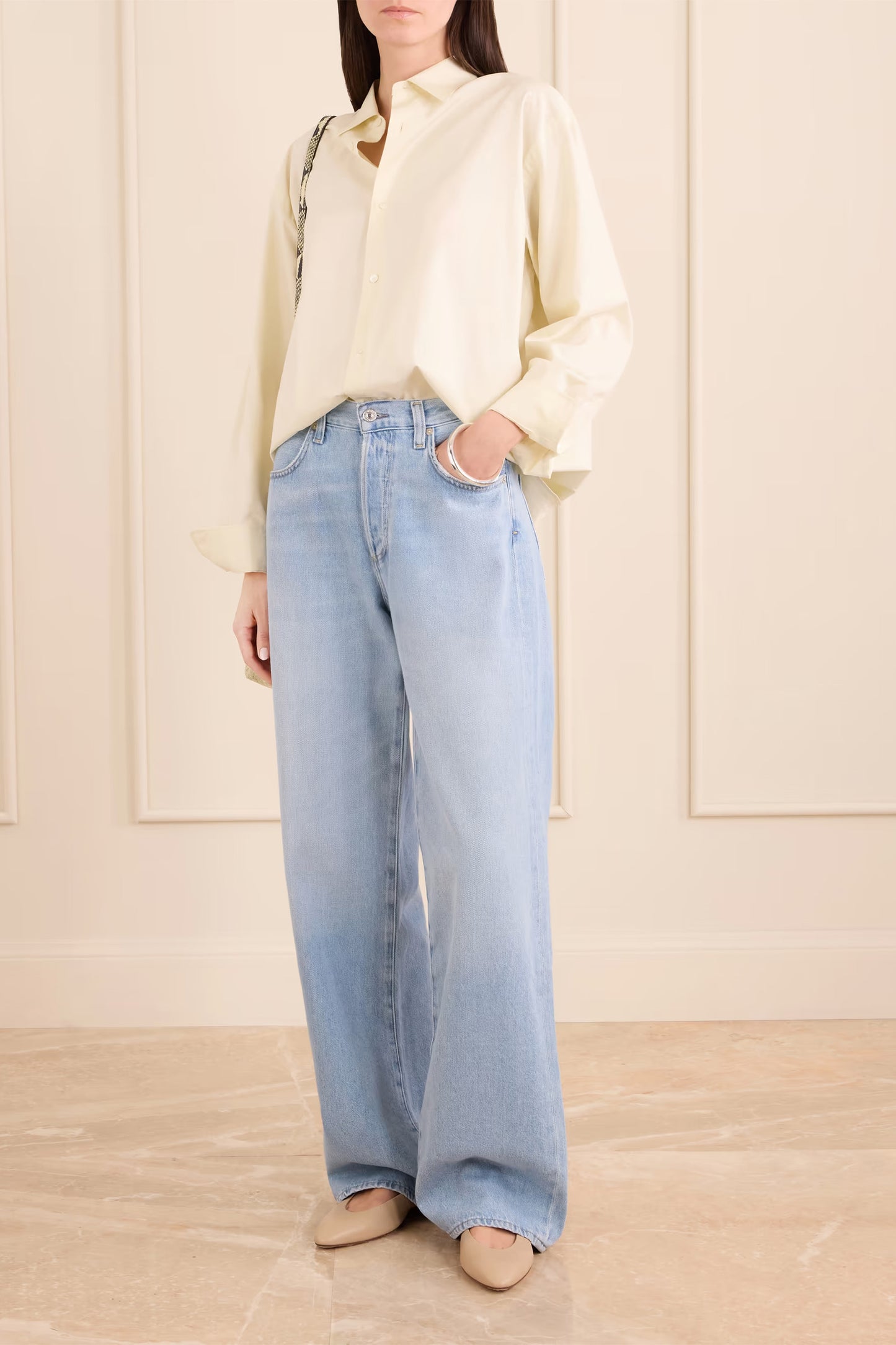 Annina mid-rise straight-leg jeans