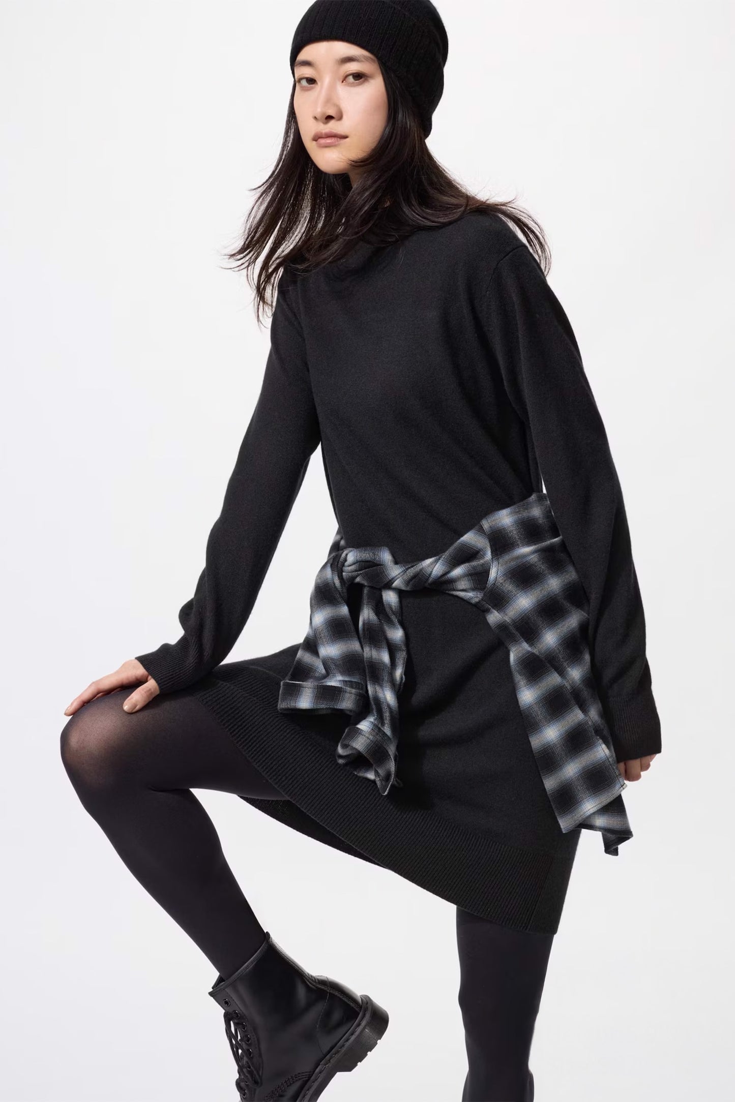 100% Cashmere Knit Dress