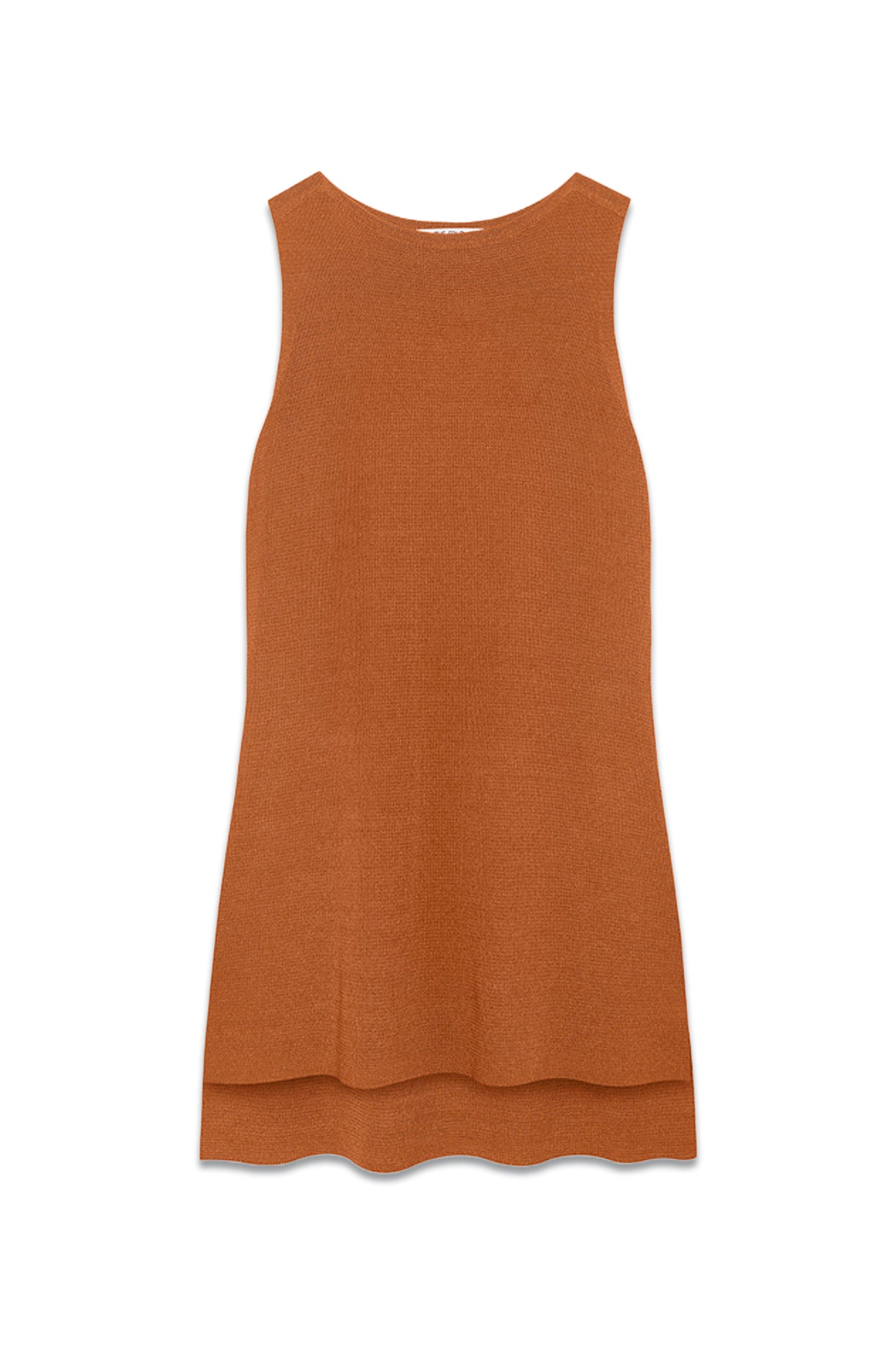 Montello Knitted Tunic Terracotta