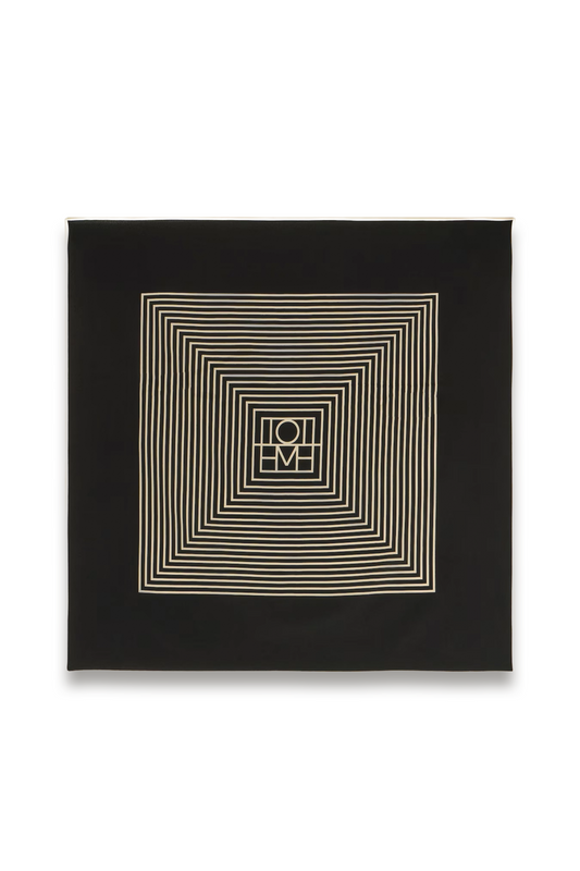 Toteme Printed silk scarf