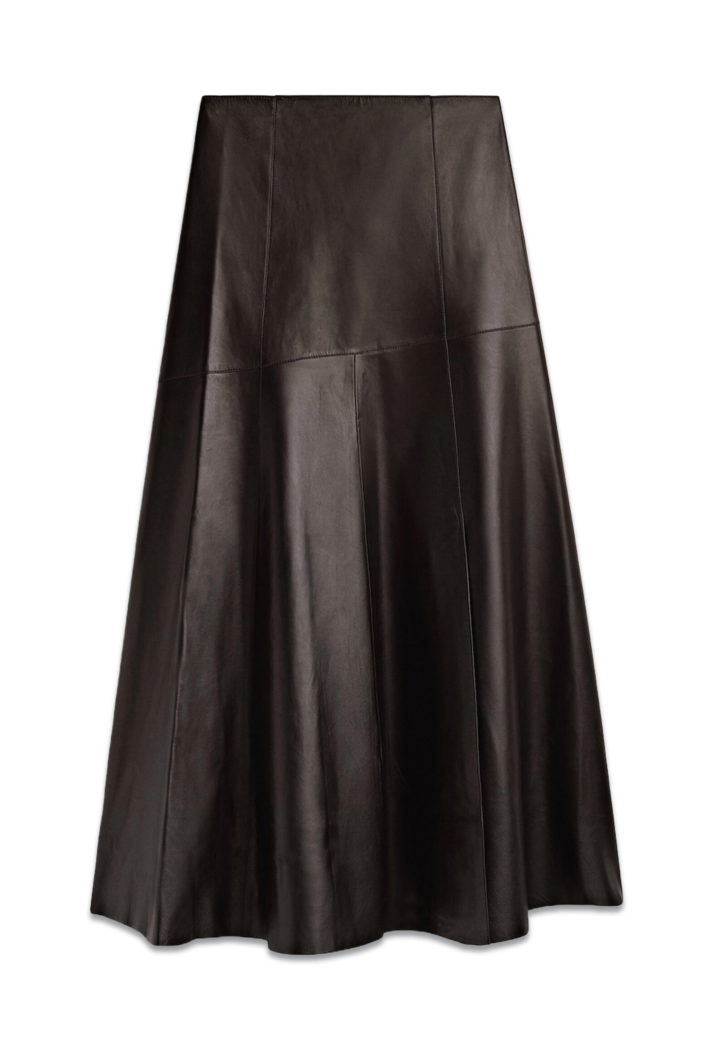 Nappa Leather Flounce Skirt - Limited Edition