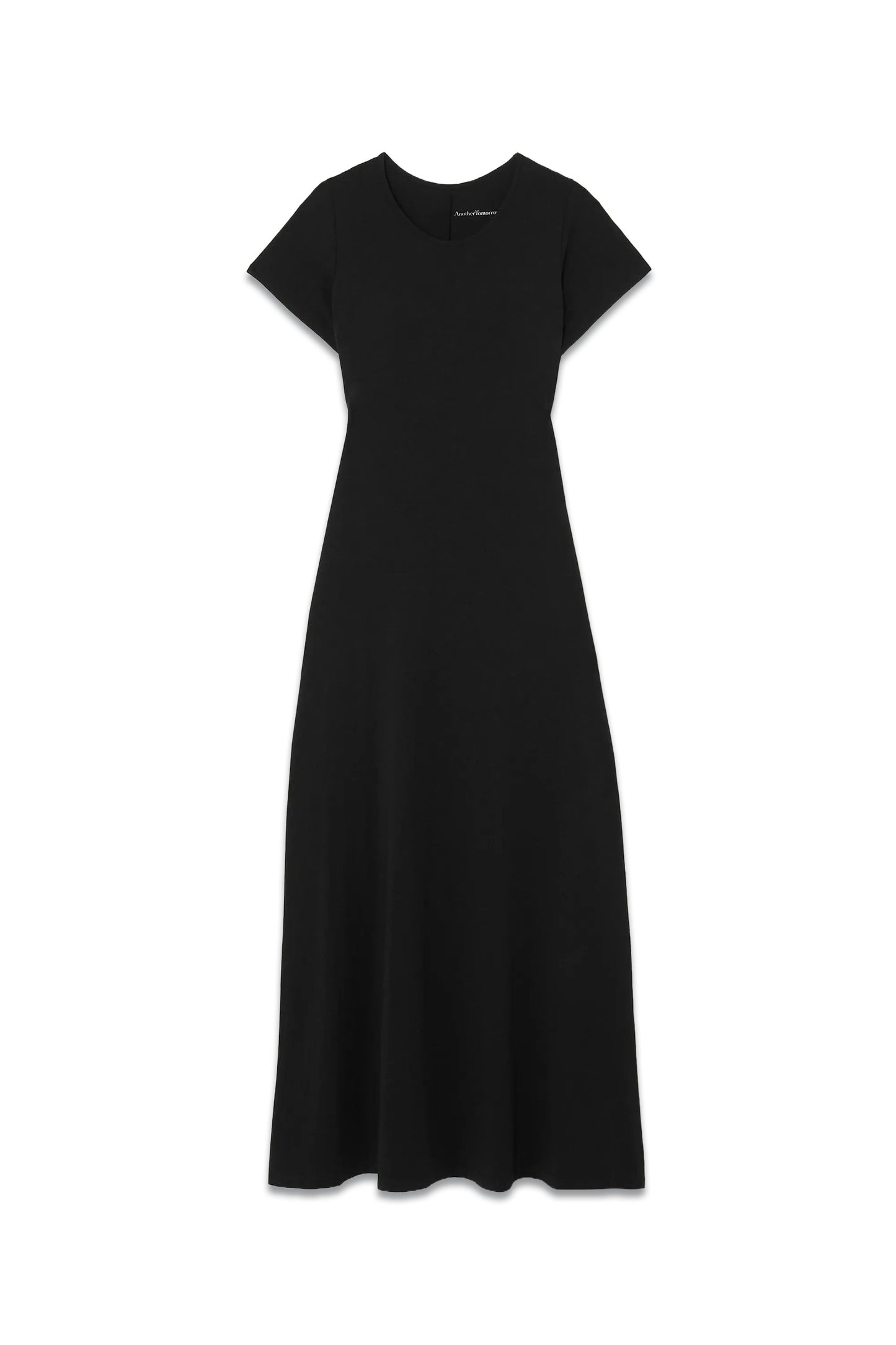 + NET SUSTAIN Fitted Tee Organic Cotton and TENCEL Lyocell-blend Jersey Midi Dress